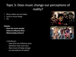 Топик: Music in our life Топик: Music in our life